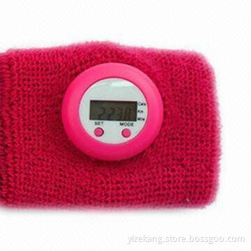 Wristband Pedometer with Waterproof Feature